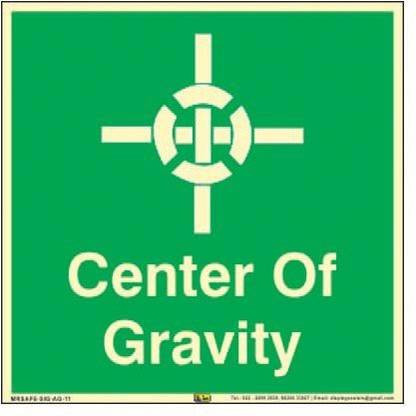 Mr. SAFE Center of Gravity In Premium Quality Glow in Dark ...