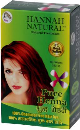 HANNAH NATURAL HAIR COLORING , PURE HENNA - Price in India, Buy HANNAH NATURAL  HAIR COLORING , PURE HENNA Online In India, Reviews, Ratings & Features |  