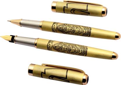 Ledos Lord Tirupati Balaji Special Edition Fountain Ballpoint Pen Gift Set Buy Ledos Lord Tirupati Balaji Special Edition Fountain Ballpoint Pen Gift Set Pen Gift Set Online At