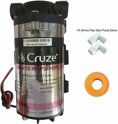 Cruze Nano 100 Gpd Ro Water Pump Ro Motor Input 24v And 36v Dc Power Suitable For All Ro Water Purifier System Magnetic Water Pump Price In India Buy Cruze Nano 100 Gpd Ro
