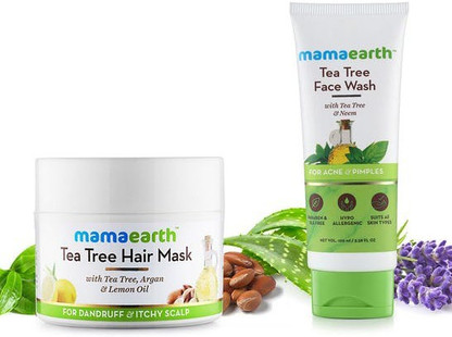mamaearth tea tree face wash flipkart