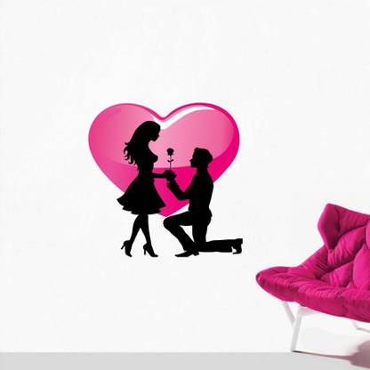 Wall Attraction 50 cm Love couple and heart Wall Sticker , Wallpaper Color - Multicolor Self Adhesive Sticker Price in India - Buy Wall Attraction 50 cm Love couple and heart Wall Wall Attraction 50 cm Love couple and heart Wall Sticker , Wallpaper Color - Multicolor Self Adhesive Sticker Price in India - Buy Wall Attraction 50 cm Love couple and heart Wall