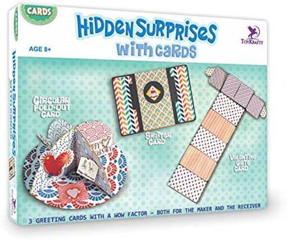 Toykraft Card Making Kits Hidden Surprises With Cards For 8 Year Olds And Above Card Making Kits Hidden Surprises With Cards For 8 Year Olds And Above Buy