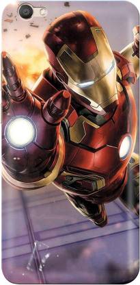 SIXTY4 Back Cover for VIVO Y53i/CAPTAIN AMERICA/IRON MAN/AVENGERS