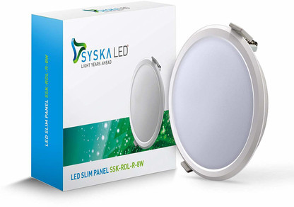 6 watt led ceiling light syska clearance