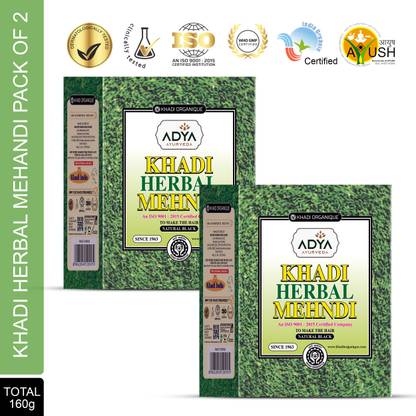 khadi ORGANIQUE Herbal Black Mehndi For gives your hair a rich, warm black hue. Nourishing the hair deeply, it makes them soft, shiny, luxuriant look. - Price in India, Buy khadi ORGANIQUE khadi ORGANIQUE Herbal Black Mehndi For gives your hair a rich, warm black hue. Nourishing the hair deeply, it makes them soft, shiny, luxuriant look. - Price in India, Buy khadi ORGANIQUE