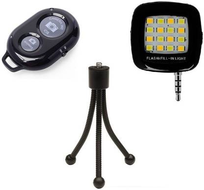 shopee-small-studio-home-umbrella-light-setup-with-metal-original-imafdr66q7db2nac mini tripod+selfie sutter+led light