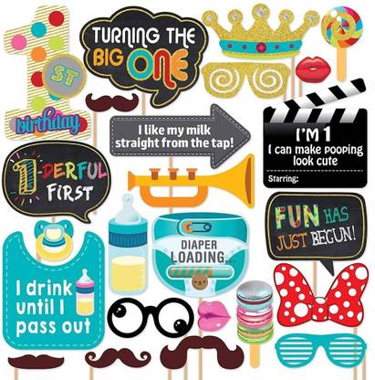 Photo Props For Babies 1st Birthday
