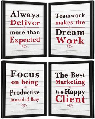 Motivational Pictures For Office Motivational Office Quotes Décor Set – Motivational Poster For Office Wall,  School, Study Room, College, Institute, Entrepreneur -