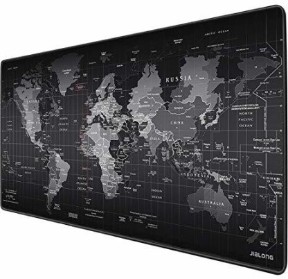 Keyboard Large Gaming Mouse Map Pad With Nonslip Base|Extended XXL Size Laptop Consoles & More|Enjoy Precise & Smooth Operating Experience Waterproof & Foldable Mat For Desktop Heavy|Thick Comfy 