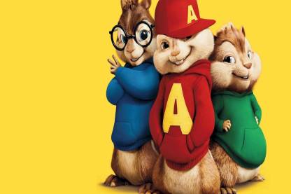 alvin and the chipmunks | Cartoon Poster -Kids Poster- High Resolution -  300 GSM - (12 X 18) Paper Print - Animation & Cartoons posters in India -  Buy art, film, design,