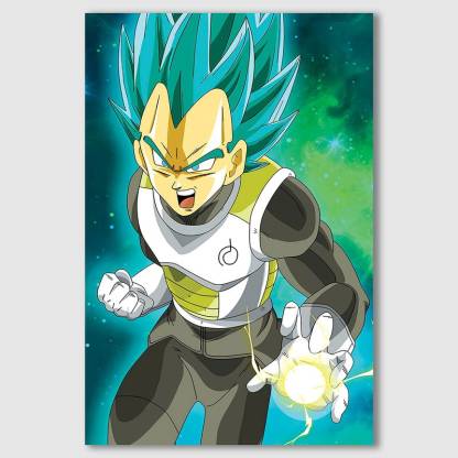 Goku Premium Wall Poster Dragon Ball Z Poster Super Hero Poster Living Room Poster Boys Romm Poster Paper Print Animation Cartoons Posters In India Buy Art