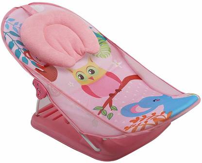 Luvlap Jungle Tales Baby Bather For Newborn And Infants Compact And Foldable 0 9 Months Pink Baby Bath Seat Price In India Buy Luvlap Jungle Tales Baby Bather For Newborn And Infants