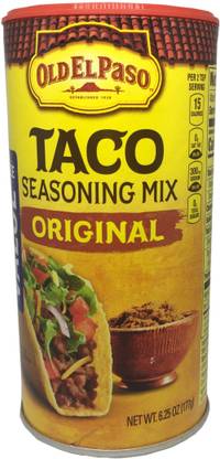 Old El Paso Taco Seasoning Old Elpaso Taco Seasoning Mix Original Bottle 177g Price In India Buy Old Elpaso Taco Seasoning Mix Original Bottle 177g Online At Flipkart Com