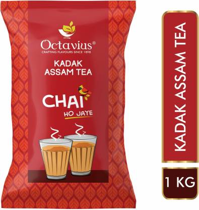 Octavius Kadak Assam CTC Tea Pouch  (1 kg)