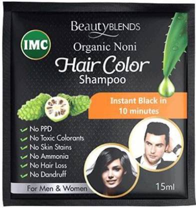 IMC ORGANIC NONI HAIR COLOR SHAMPOO , BLACK - Price in India, Buy IMC  ORGANIC NONI HAIR COLOR SHAMPOO , BLACK Online In India, Reviews, Ratings &  Features 