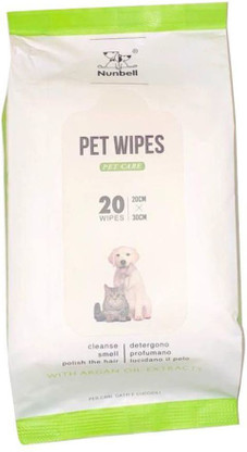 dog wipes feet