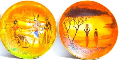 Disha Decorative Plates Set Of 2 Decorative Plates Wall Mounted Decorative Plates Decorative Plates With Stand Ceramic Decorative Platter Price In India Buy Disha Decorative Plates Set Of 2 Decorative Plates