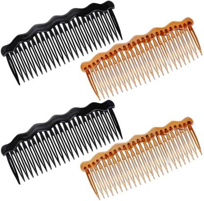 BTYMS 4 Pcs Plastic French Twist Comb Side Hair Combs With 24 Teeth Hair Comb Hair Clip Combs For Fine Hair - Price in India, Buy BTYMS 4 Pcs Plastic French Twist BTYMS 4 Pcs Plastic French Twist Comb Side Hair Combs With 24 Teeth Hair Comb Hair Clip Combs For Fine Hair - Price in India, Buy BTYMS 4 Pcs Plastic French Twist