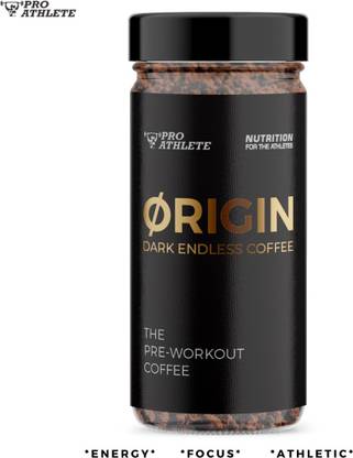 Proathlete Origin Pre Workout Fused With L Carnitine And L Arginine With 4 Hours Energy Instant Coffee Price In India Buy Proathlete Origin Pre Workout Fused With L