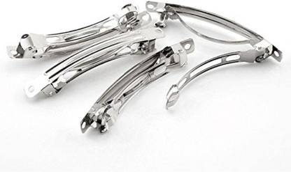 resistencia kiwi réplica PEPPERLONELY Brand 20PC Silver Tone French Barrette Hair Clips 77x12mm  (3x4/8 Inch) Hair Clip Price in India - Buy PEPPERLONELY Brand 20PC Silver  Tone French Barrette Hair Clips 77x12mm (3x4/8 Inch) Hair