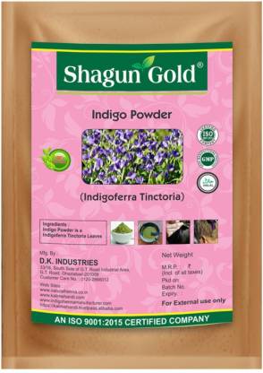 SHAGUN GOLD 100 % Natural Indigo Pwoder black Hair Colour 500 gm - Price in  India, Buy SHAGUN GOLD 100 % Natural Indigo Pwoder black Hair Colour 500 gm  Online In India, Reviews, Ratings & Features 