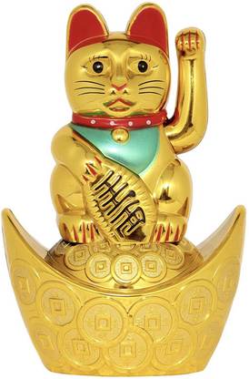 Kyroindia Welcome Cat Waving Pawbattery Operated Decorative Showpiece 14 Decorative Showpiece 14 Cm Price In India Buy Kyroindia Welcome Cat Waving Pawbattery Operated Decorative Showpiece 14 Decorative Showpiece 14 Cm Online At Flipkart Com