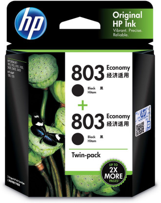hp 803 black cartridge flipkart