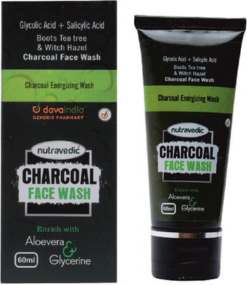 nutravedic charcoal face wash