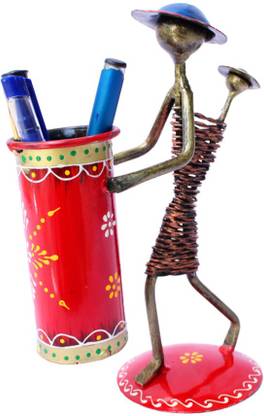 Apkamart 1 Compartments Iron Pen Stand