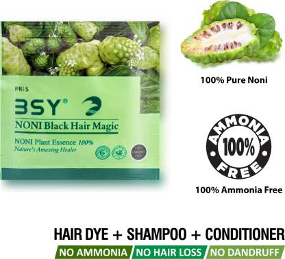 BSY Noni Black hair Magic , Black - Price in India, Buy BSY Noni Black hair  Magic , Black Online In India, Reviews, Ratings & Features 