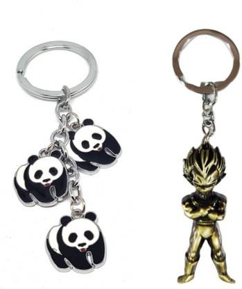Alvika S Walking Panda 3 Token Pendant Multicolor Dragon Ball Z Goku S 3d Figure Golden Key Chain Price In India Buy Alvika S Walking Panda 3 Token Pendant Multicolor