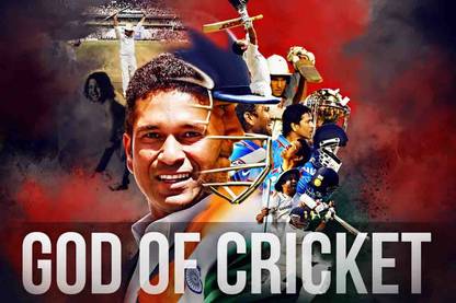 God Of Cricket Sachin Tendulkar Poster High Resolution T Paper Print Sports Posters In India Buy Art Film Design Movie Music Nature And Educational Paintings Wallpapers At Flipkart Com