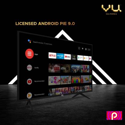 Vu Premium 108cm (43 inch) Full HD LED Smart Android TV  (43US)