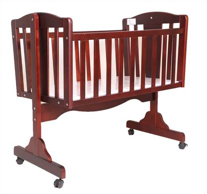 R For Rabbit Dream Time Wooden Cradle For New Born Babies With Wheel Lock Buy Baby Care Products In India Flipkart Com