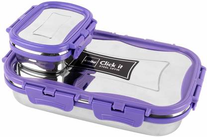 Flipkart.com | cello THERMO CLICK INSULATED STEEL TIFFIN BIG 2