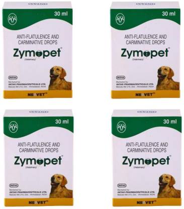 INTAS Zymopet (Pack of 4) Pet Health Supplements Price in India - Buy INTAS  Zymopet (Pack of 4) Pet Health Supplements online at 