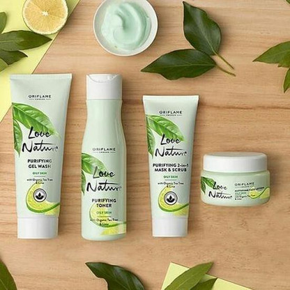 cleansing gel love nature oriflame
