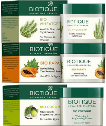 biotique wheat germ night cream