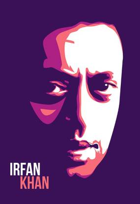 Irfan Khan Poster for Room & Office (24Inch X 36 Inch, Rolled) Paper Print  - Movies posters in India - Buy art, film, design, movie, music, nature and  educational paintings/wallpapers at 