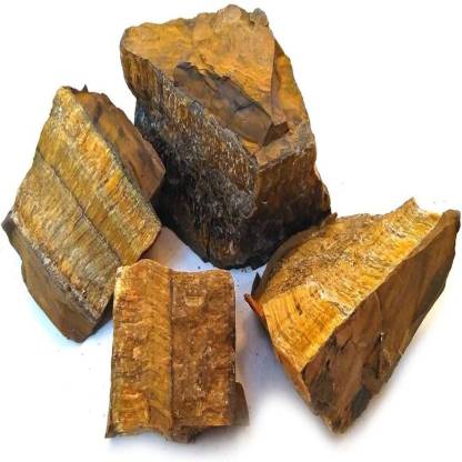 Shubhanjali Natural Tiger Eye Rough - Raw Stone for Reiki Healing and Vastu  Correction, Protection, Clear thinking,
