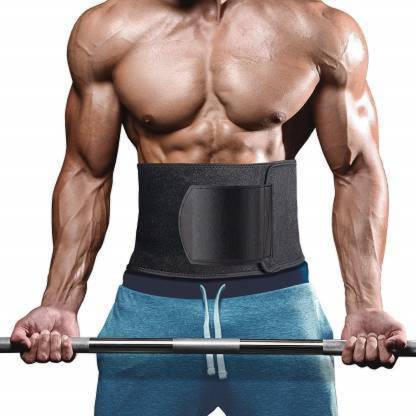 future fitness life Slimming blet Fitness sporting Slimming waist Trimmer belts support Slimming Belt (Black) Slimming Belt
