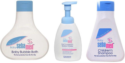 sebamed baby face wash