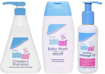 Sebamed clinically tested skin & hair nursing regime - Children shampoo (500 ml)+baby wash extra soft (200ml)+soothing massage oil (150 ml) Price in India - Buy Sebamed clinically tested skin & hair Sebamed clinically tested skin & hair nursing regime - Children shampoo (500 ml)+baby wash extra soft (200ml)+soothing massage oil (150 ml) Price in India - Buy Sebamed clinically tested skin & hair