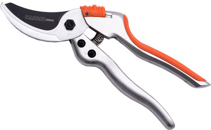 5X More Less Effort Than Conventional Garden Tree Clippers BAYTECH 8 Bypass Heavy Duty Pruning Shears Professional SK-5 Steel Blade Sharp 
