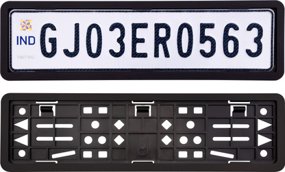 number plate cover for car