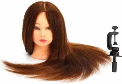 Views Saloon Use Brown 100% Styling Dummy Hair Extension Price in India -  Buy Views Saloon Use Brown 100% Styling Dummy Hair Extension online at  