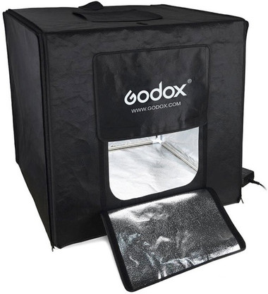bo?Te de Tente Pliante Portable ¨¤ LED pour Photo dans Un Studio de Photographie avec 2 Fonds Mini Salle de Lumi¨¨re Tente de tir Lightbox 40 x 40 x 40 cm Mini Studio de Photo 