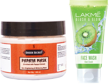 lakme papaya face wash