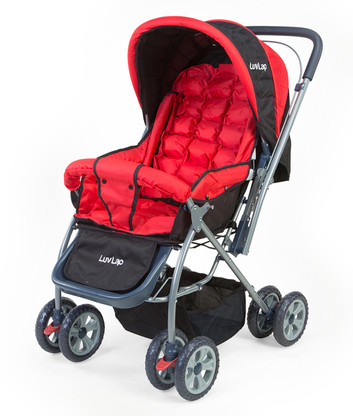 baby stroller red